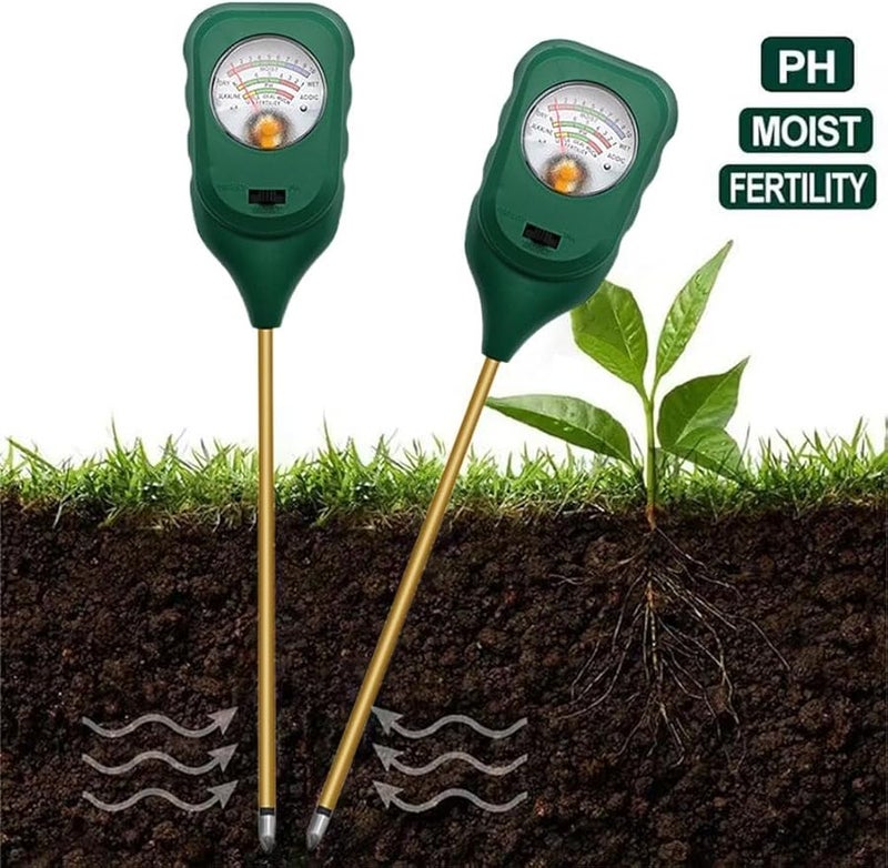 Moisture Meter 3 In 1 Soil Detector For Garden Farm Indoor Outdoor Plants - Image 2